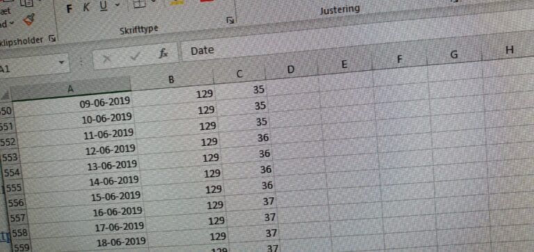 Gemme kommasepareret i Excel
